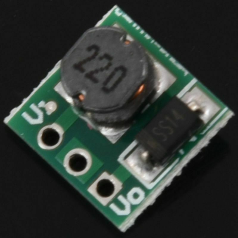 2X(0.9-5V To 5V DC-DC Step-Up Power Module Voltage Boost Converter Board 1.