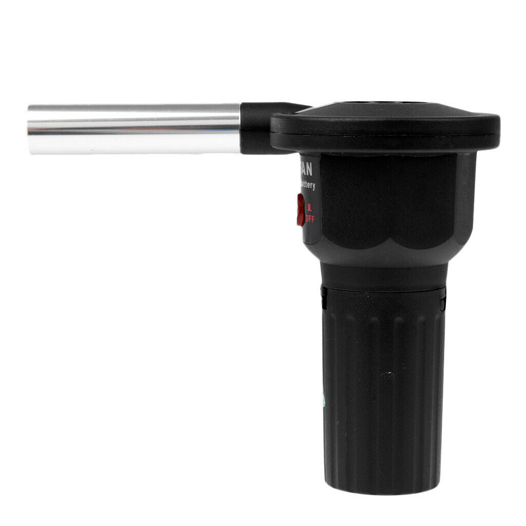 Handheld Electric BBQ Fan Battery Powered Outdoor Charcoal Grill Air Blower