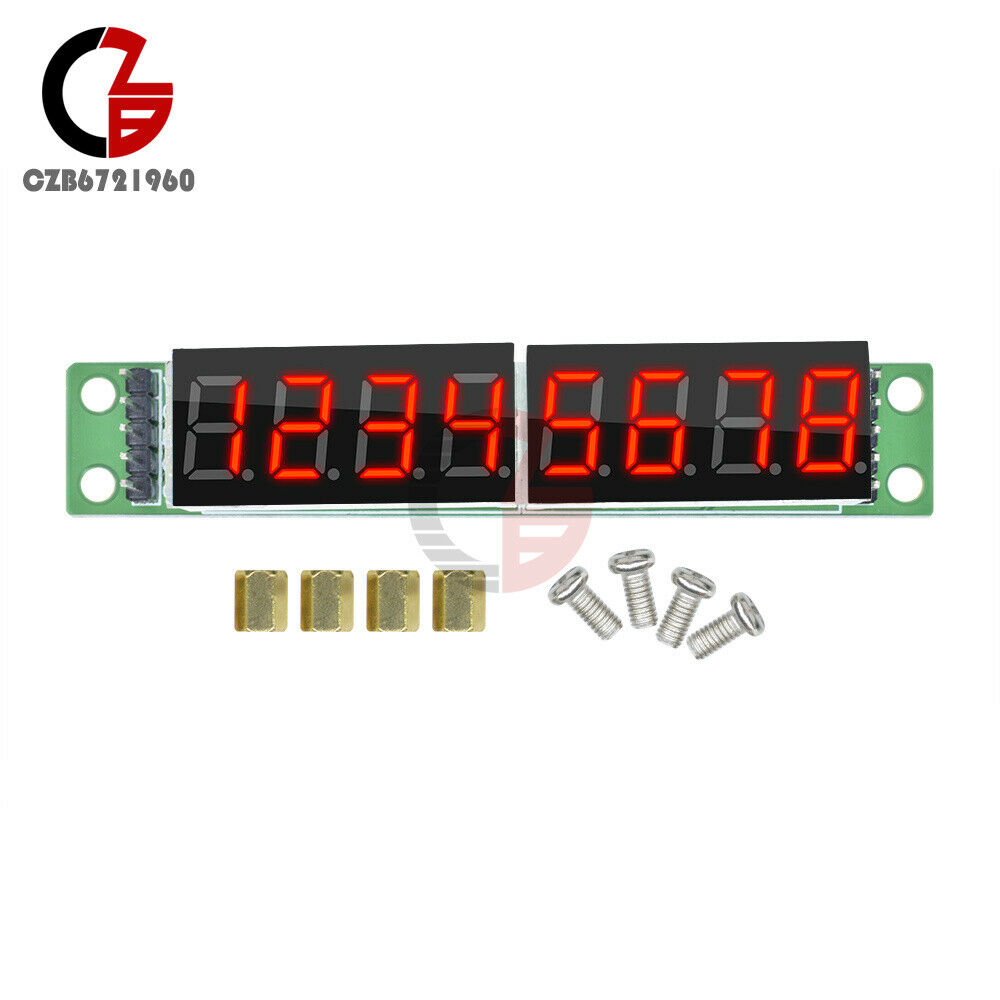 2Pcs 5V Red MAX7219 Digital Tube 8-Digit LED Display Control Module for Arduino