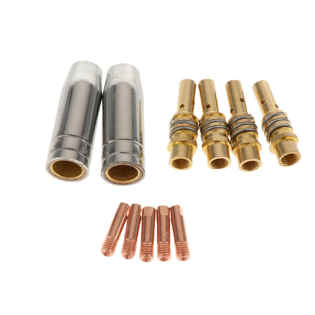 Package 11 MB-15AK Air Plasma Cutter Torch Tip / Nozzle / Connecting Rod