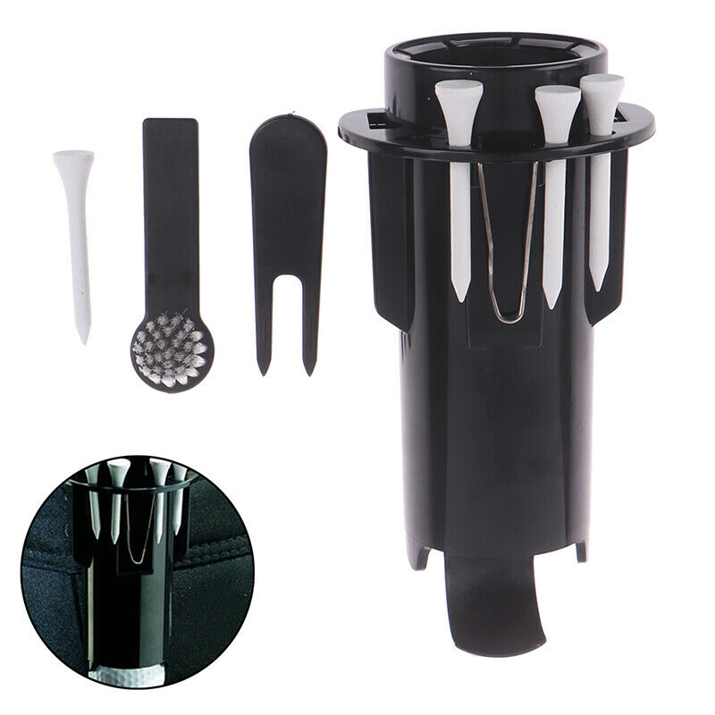 1pc Golf Ball Holder Golf Tees Pro Clip Caddy Divot Tool Storage Box Golf ToBDA