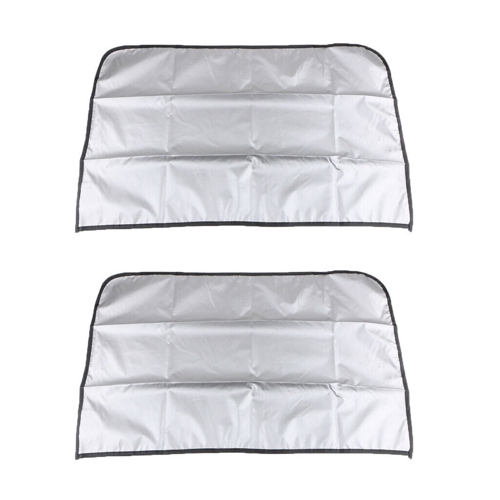 1 Pair Sun Insulation Curtain UV Protection Magnetic Shield Cover