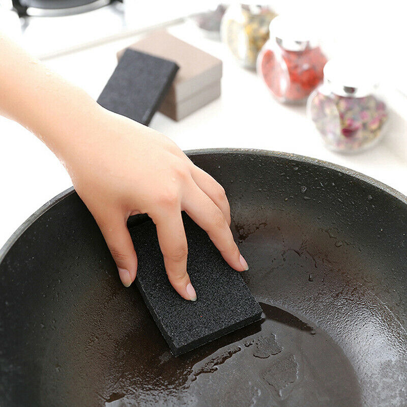 1pc Magic Sponge Eraser Carborundum Removing Rust Cleaning Brush Descaling Clean
