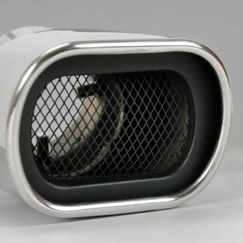 Universal Straight SS304 Auto SUV Exhaust Tails Rear Tail Silencer Tip Pipe 63mm
