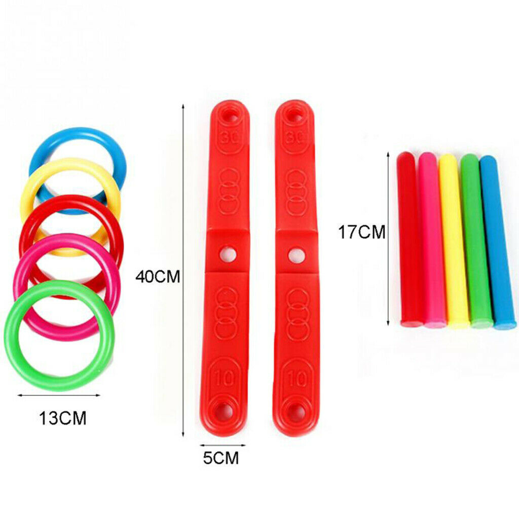 Outdoor Garden Games Ring Toss Toys for Children Family Boys Girl Gift