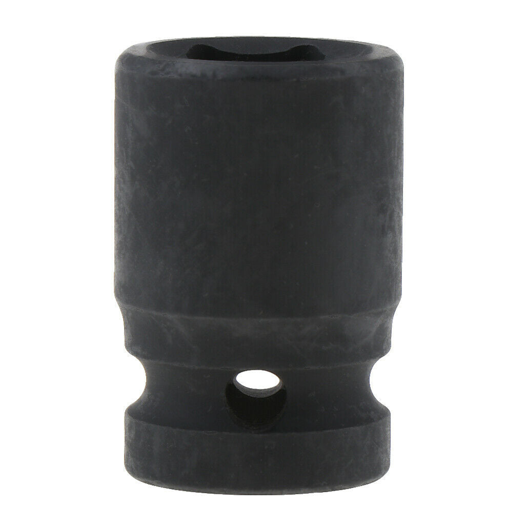 Heavy Duty 1/2'' Drive 17mm 6 Point Hex Deep Impact Metric Socket 38mm Long