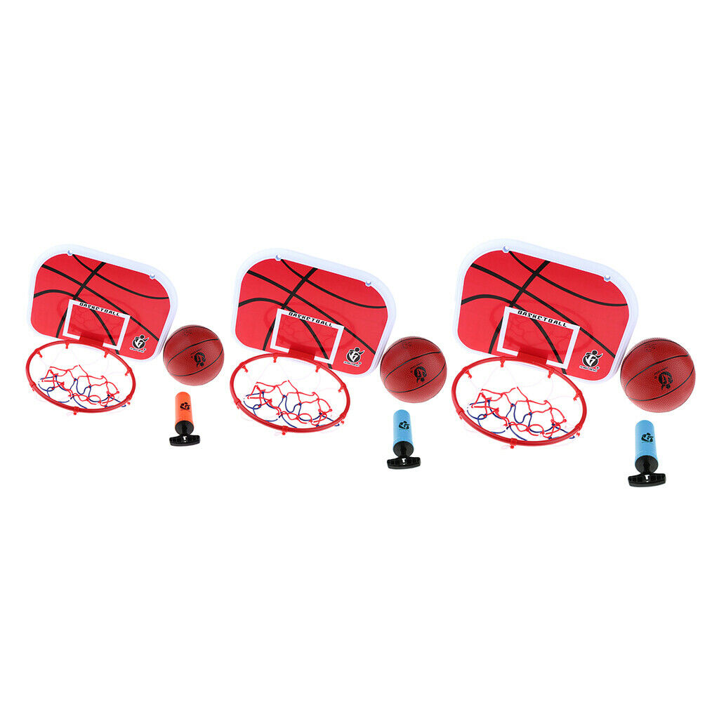 Child's Play Indoor Hanging Basketball Set, Mini Basketball Board Game Toys,