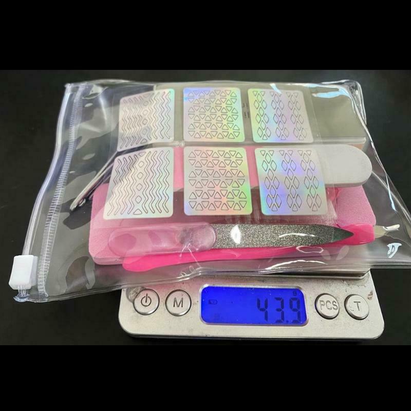 9pcs/Set Nails Accesories Tools Kit Clipper Nail Cutter File Buffer Cuticle