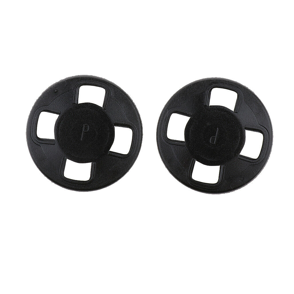 2x Flat Directional D-Pad Buttons   For PS4 Controller Black