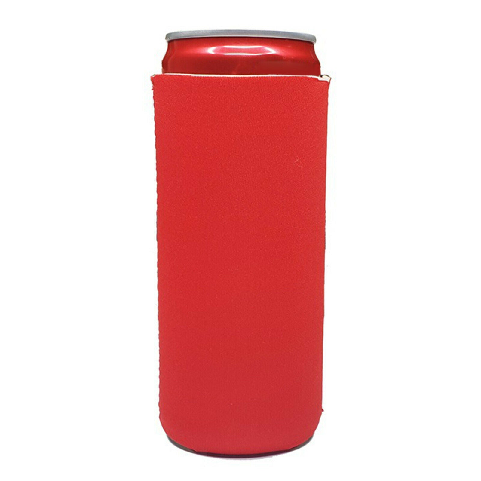 10Pcs Beer Can Cooler Drink Cola Sleeves Collapsible Soda Bottle Cup Covers