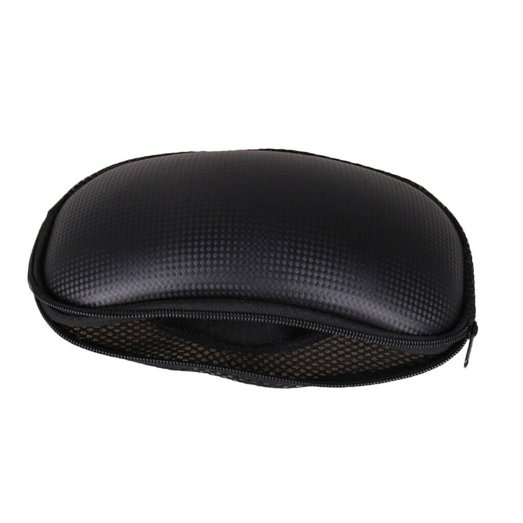 Portable Leather Eyeglass Pouch Goggles Sunglasses Reading Glasses Case