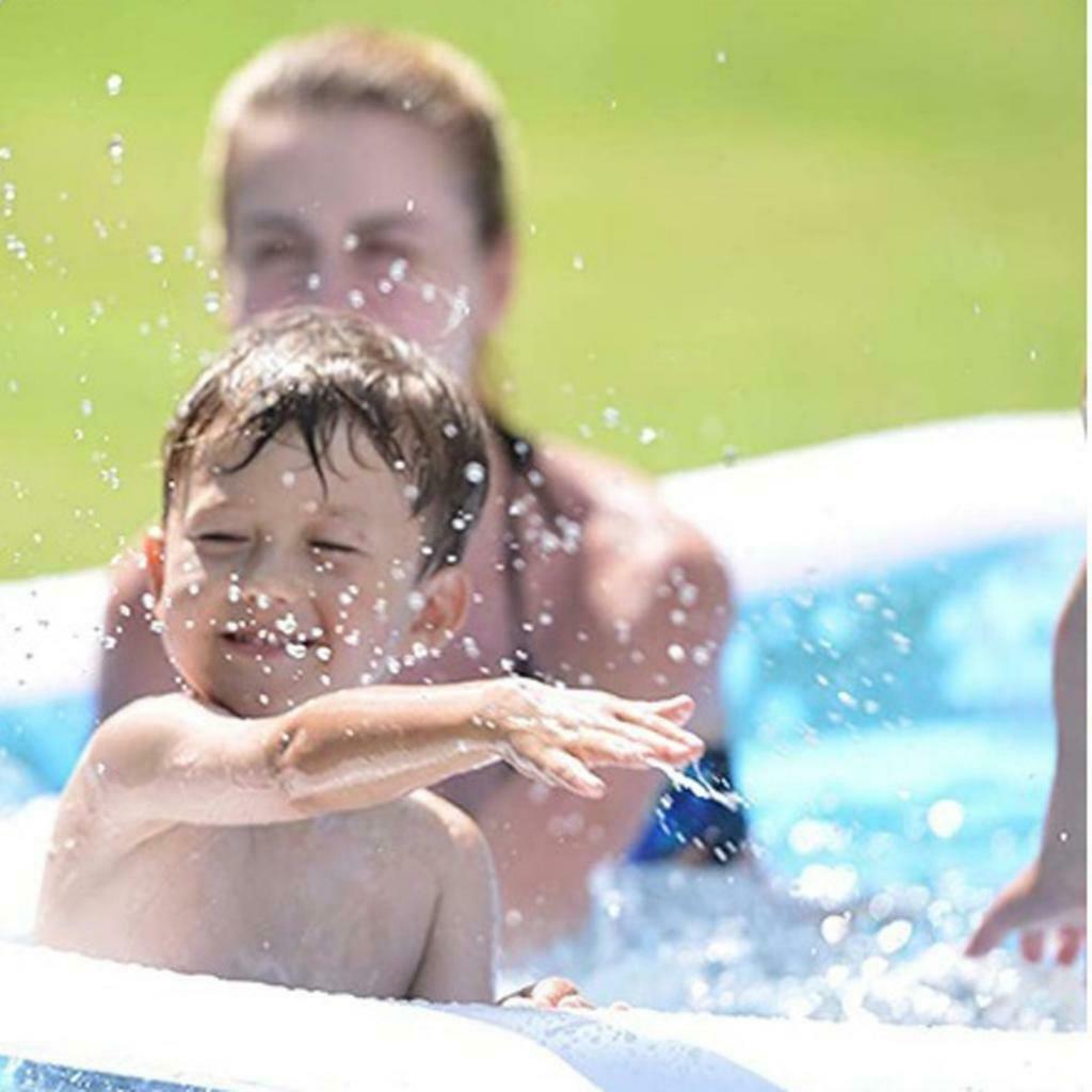Family Swimming Pool Garden Outdoor Summer Inflatable Kids Paddling Pools 110cm