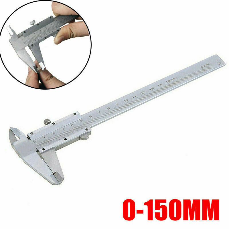 Metric/Imperial Caliper Gauge Vernier 0-150mm/6" Depth/Height Measuring Tool