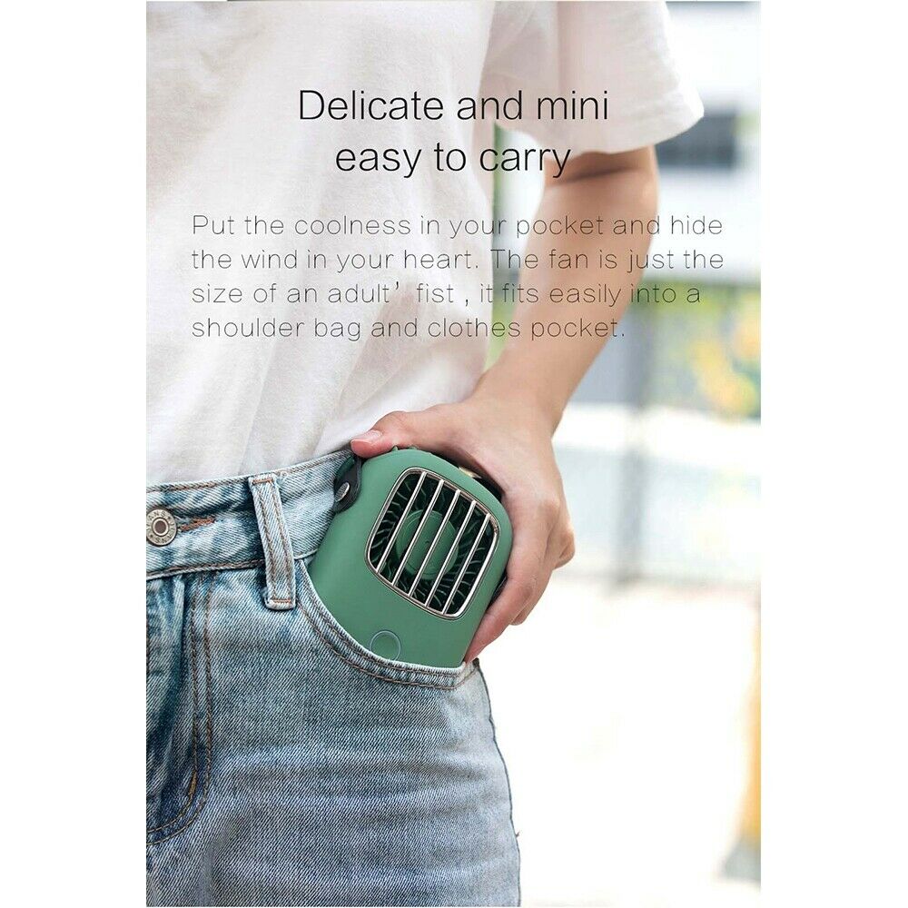 Handheld Mini Fan,3 IN 1 Hand Fan, Portable USB Rechargeable Small Pocket Fan