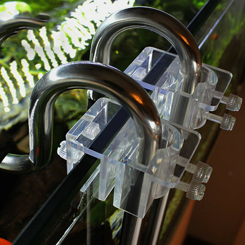 Pipe Clip Clamp Holder 12mm/16mm Inflow Outflow Tube For Fish Tank Supplies