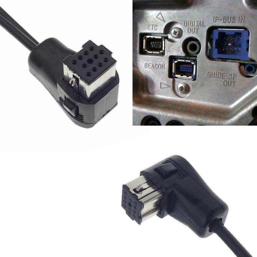 Car AUX USB Music Adapter Microphone Adapter  For Pioneer Radio IP-BUS P99 P01