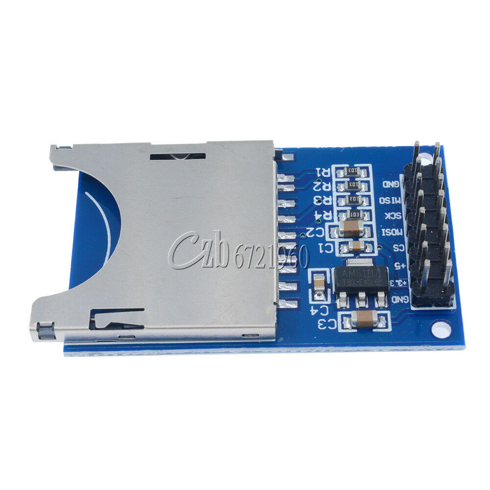 2PCS SD Card Module Slot Socket Reader for MP3 Arduino ARM MCU Read and Write