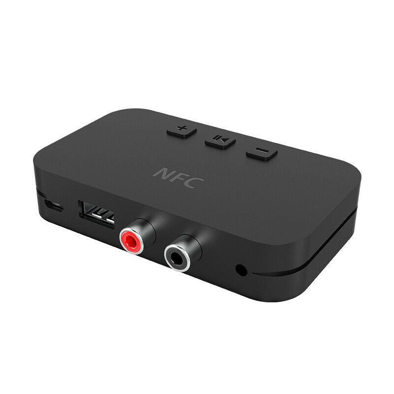 Bluetooth 5.0 Wireless Receiver Audio Transmission Stereo With RCA 3.5 AUX JBDA
