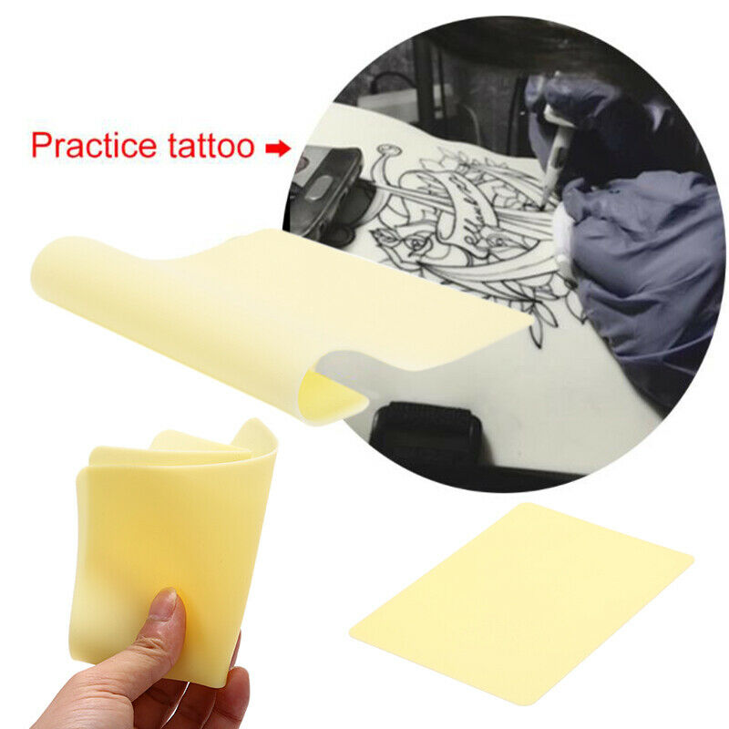 Silicone Double Sides Makeup Tattoo Practice Skin For Tattoo Beginner Pra.l8