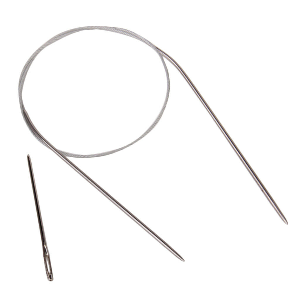 11 Stainles Steel 43cm Circular Knitting Needle 1.5-5mm