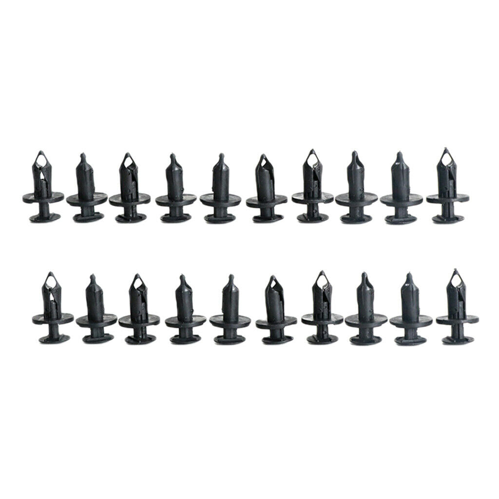 20Pcs Car Bumper Fastener Buckle Clamp 8mm Rivet Clips for Jeep Wrangler