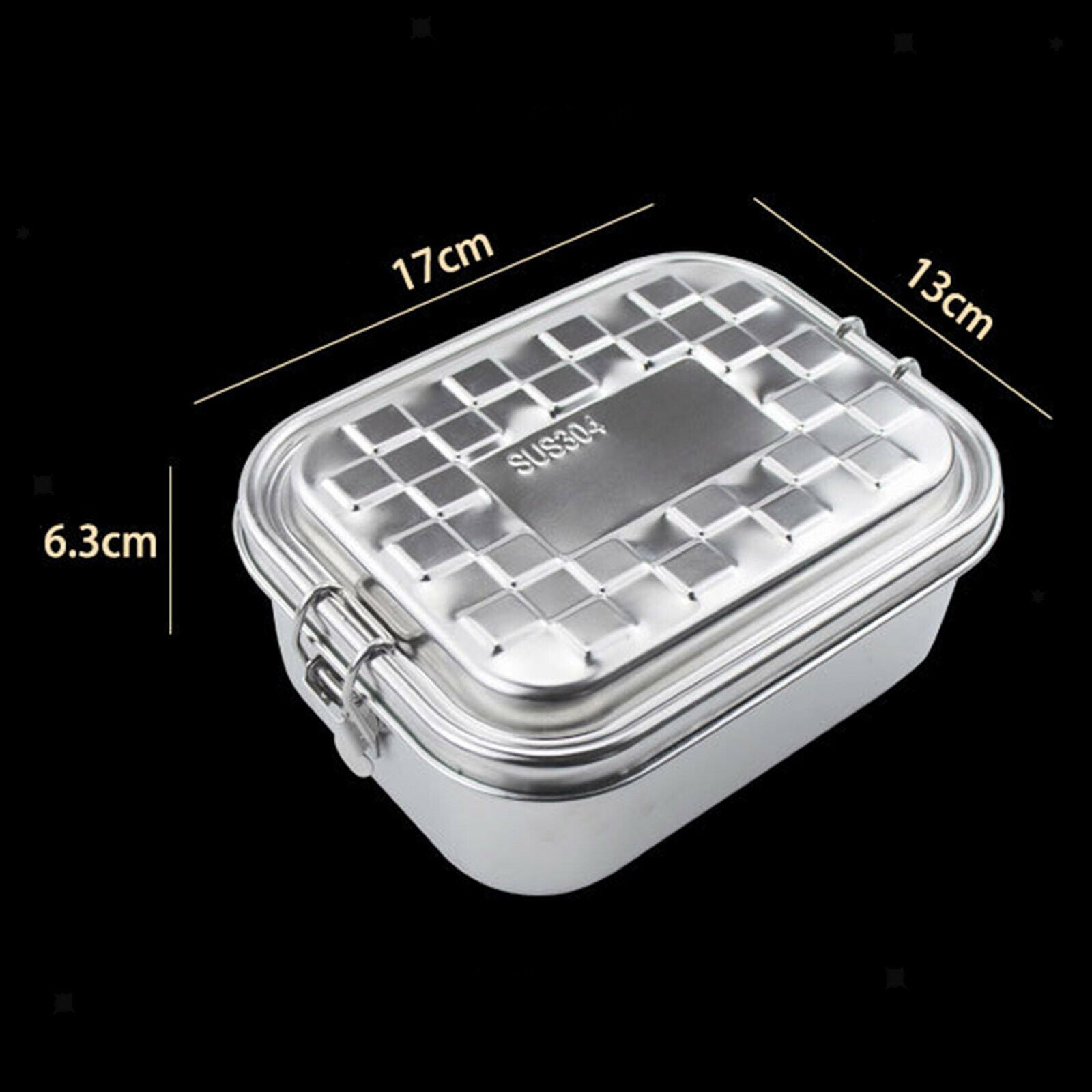 Stainless Steel Thermal Lunch Box Bento Container Insulated Food Jar Picnic