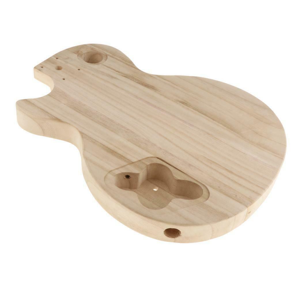 DIY electric guitar body Polished wood electric guitar barrel for ST guitar