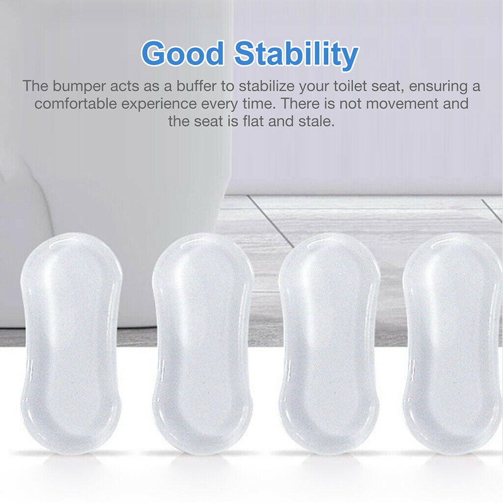 Universal Bathroom Bidet Toilet Seat Lid Bumpers Buffer Spacers Fitting