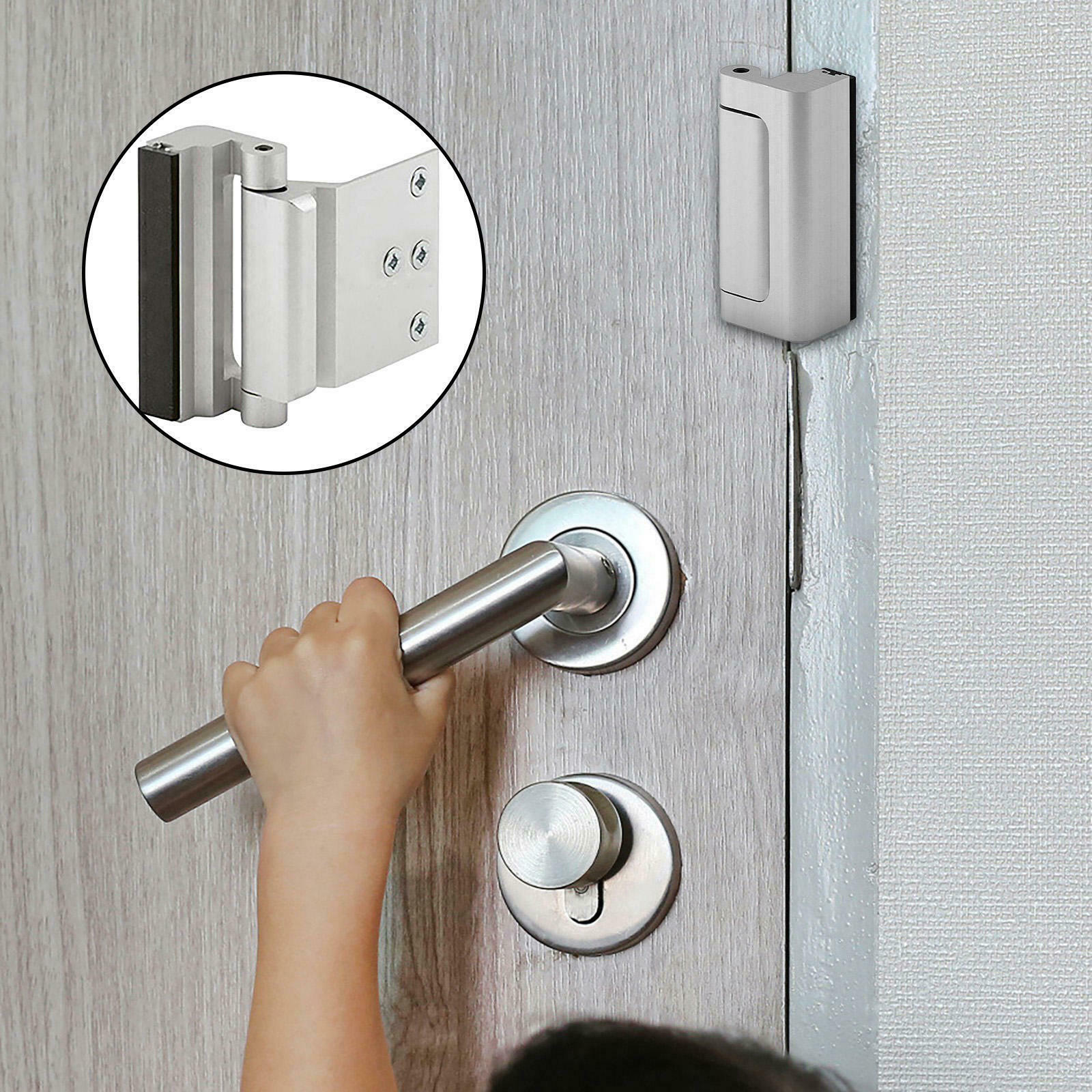 Home Security Door Lock Guard Latch Device for Safety Inward Swinging Home