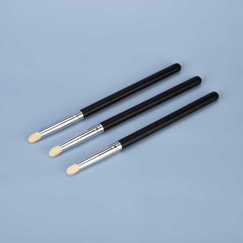 3Pieces/set Eye Shadow Face Powder Blusher Makeup Brushes with Soft Bristles