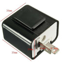 2x Flasher Switch Relay with Car LED Light Bulbs