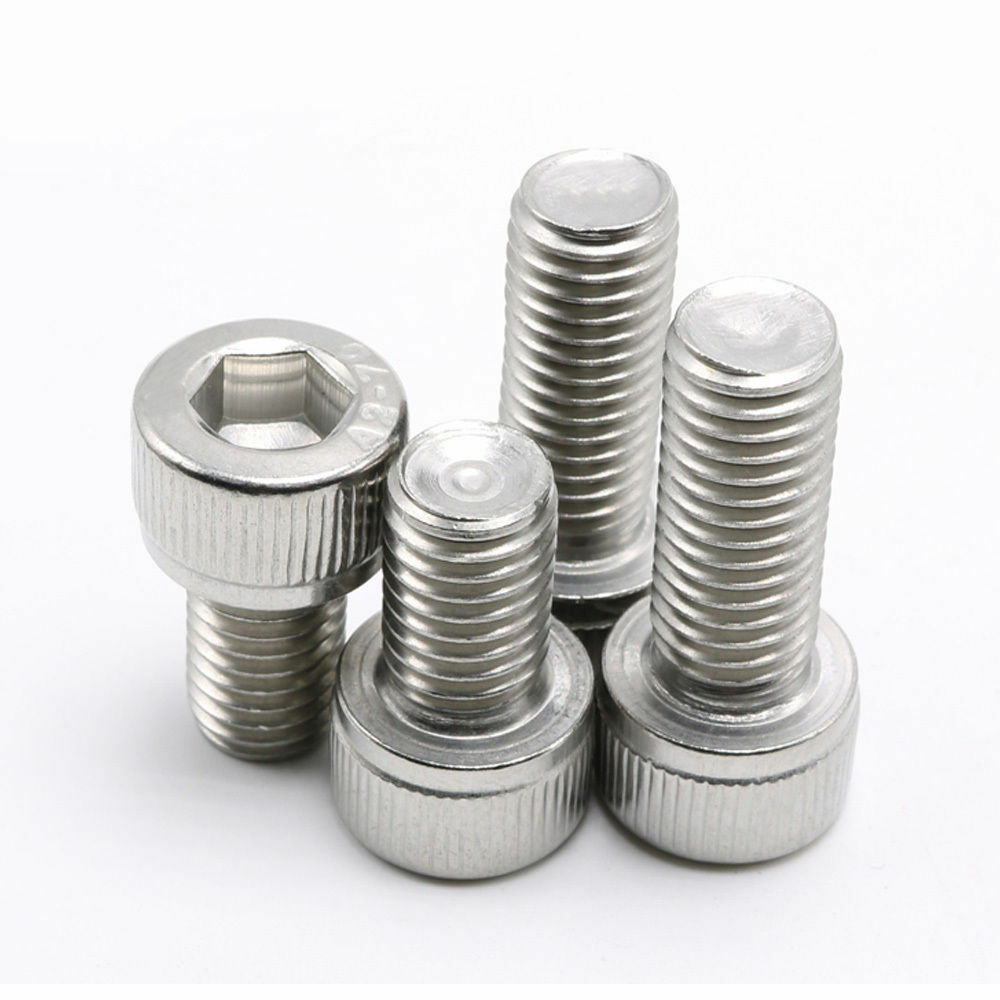 126pcs  Stainless Steel  Hex Socket Cap Head Screws Bolts Nut Tools Kit