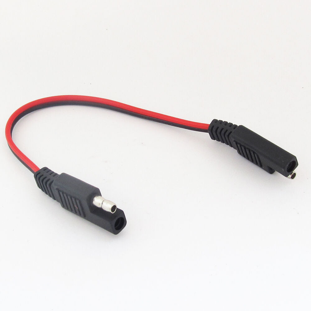 10pcs 0.25M SAE to SAE DC Power Automotive Cable 18AWG for Cigarette Cable R + B