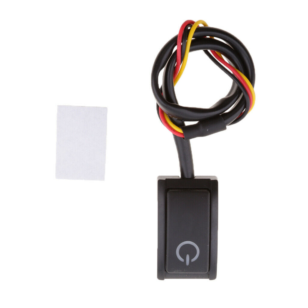 12V 200mA On/Off Switch Button Prewired Car Circuit Control Parts