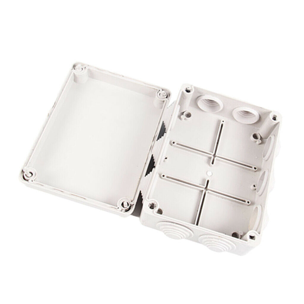 Waterproof Junction Box ABS Plastic White IP66 Fine Workmanship