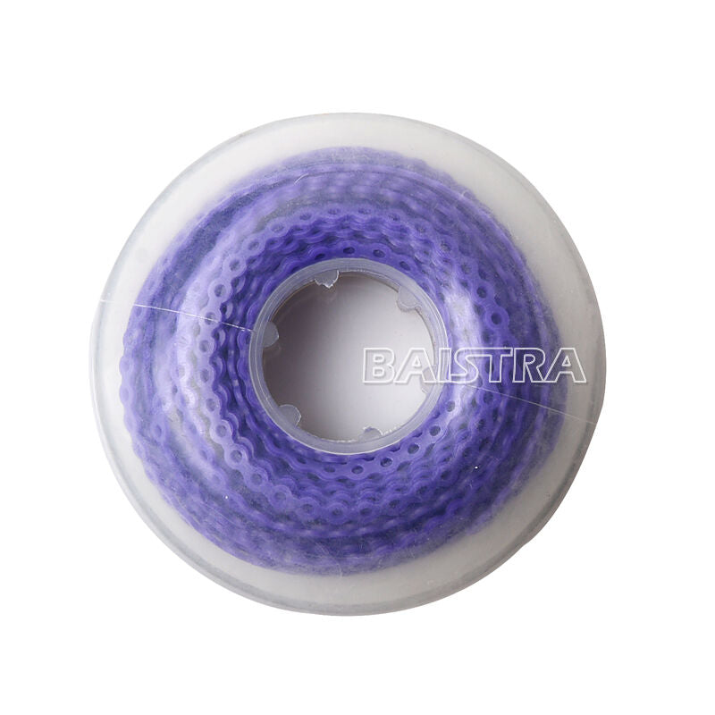 10 Rolls Dental Ortho Elastic Chains Ultra Power Short Chain Mixed Continuous