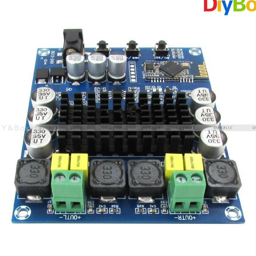 PA3116D2 120W+120W Wireless Bluetooth 4.0 Audio Digital Amplifie+ Case Kit