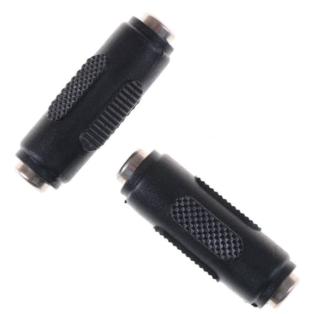 1 Pcs 2.1mm x 5.5mm Female to Female DC Power Socket Audio Adapter Connect.l8