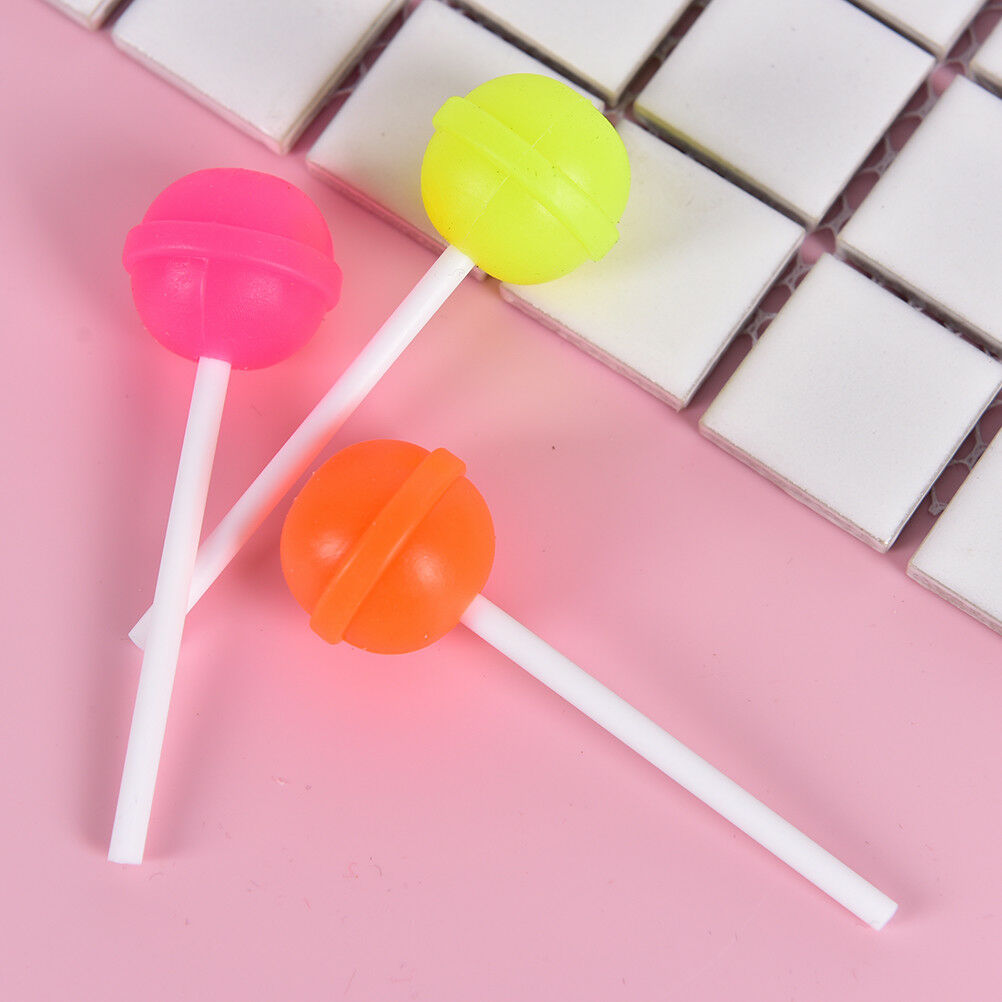 6Pcs Creative Sweet Candy Lolipop Eraser school office supplies Gifts for.l8