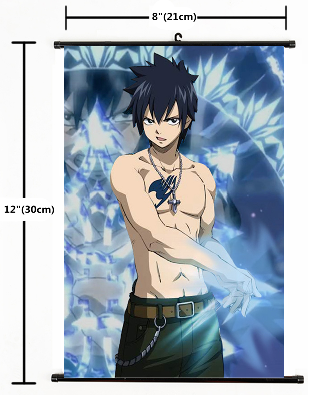 Japan Anime FAIRY TAIL home decor Wall Scroll Poster 1774