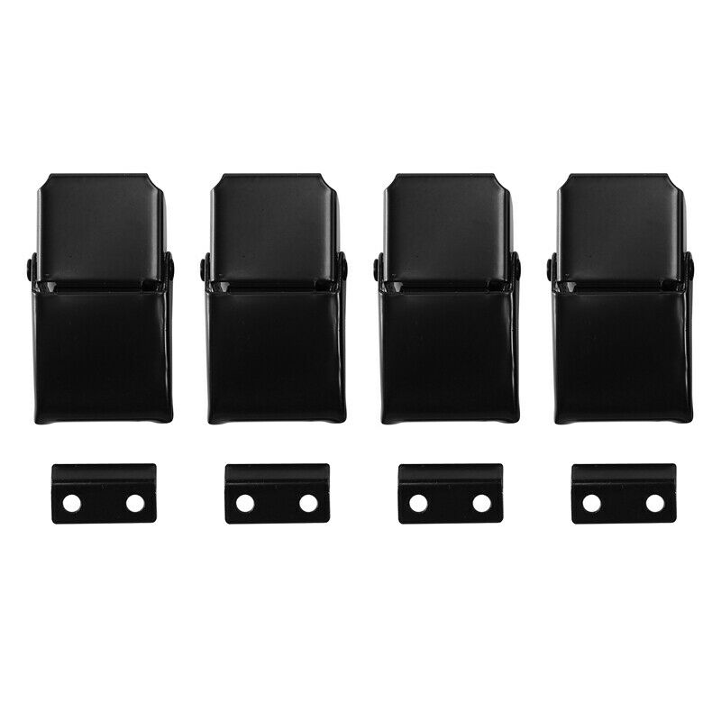 4 Pcs A27 Black Concealed Toggle Loaded Latch Catch Clamp for Case, Toolbox,ClA2