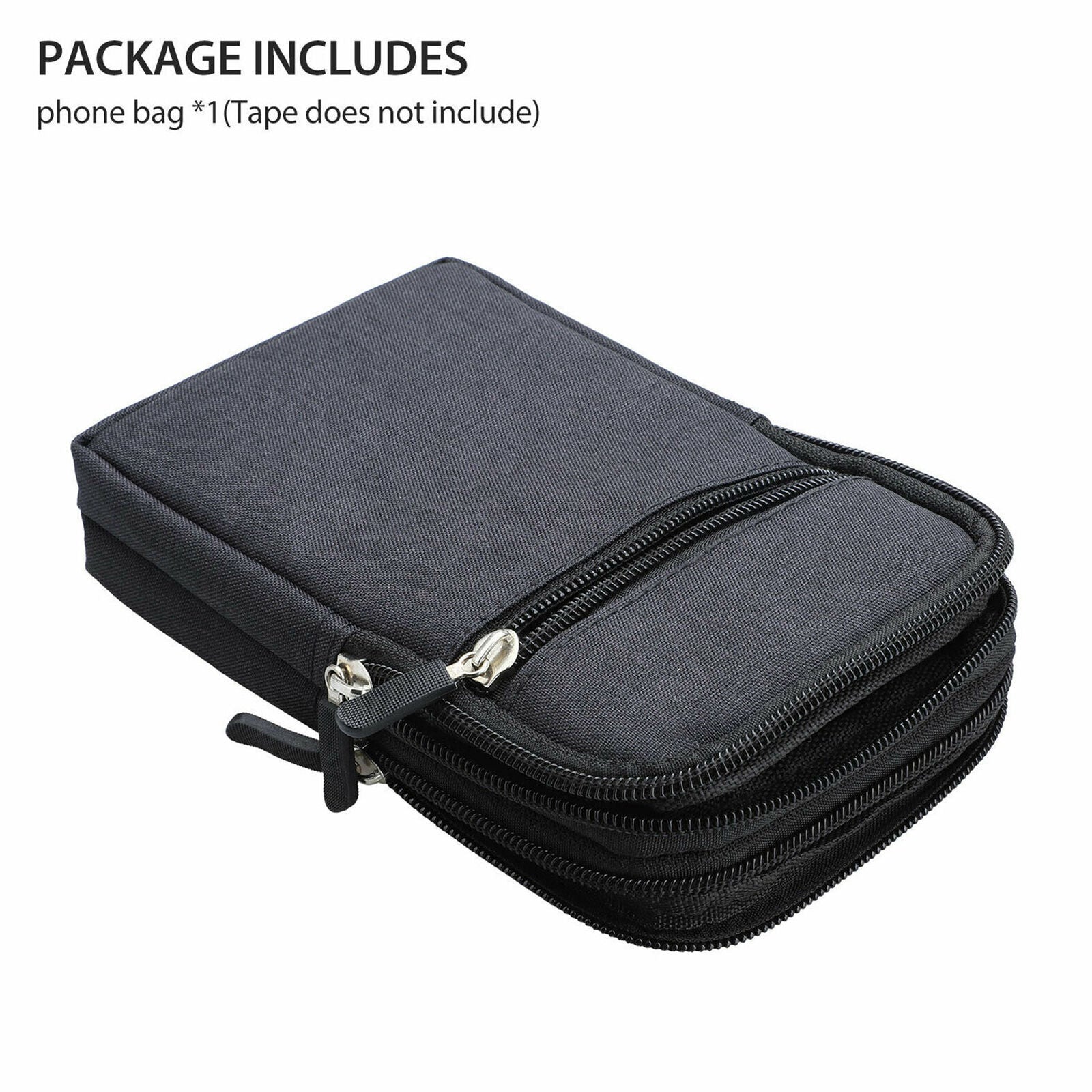 Outdoor Universal Carrying Large Cell Phone Belt Clip Case Bag Pouch Holster
