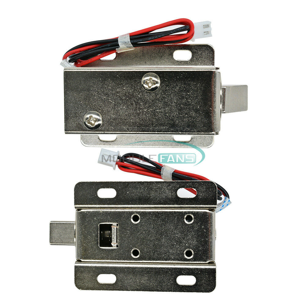 0.6A DC12V Electric Solenoid Lock Tongue Upward Assembly for Door Cabinet Drawer