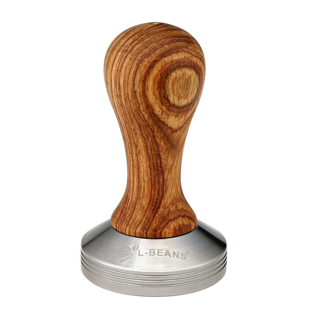 Coffee Tamper 58mm Barista Espresso Coffee Beans Calibrated Convex Tamper