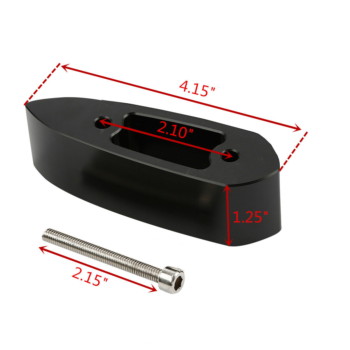 Motorcycle Mirror Extenders Riser Spacers Extension For Yamaha YZF R3 R25 14-17