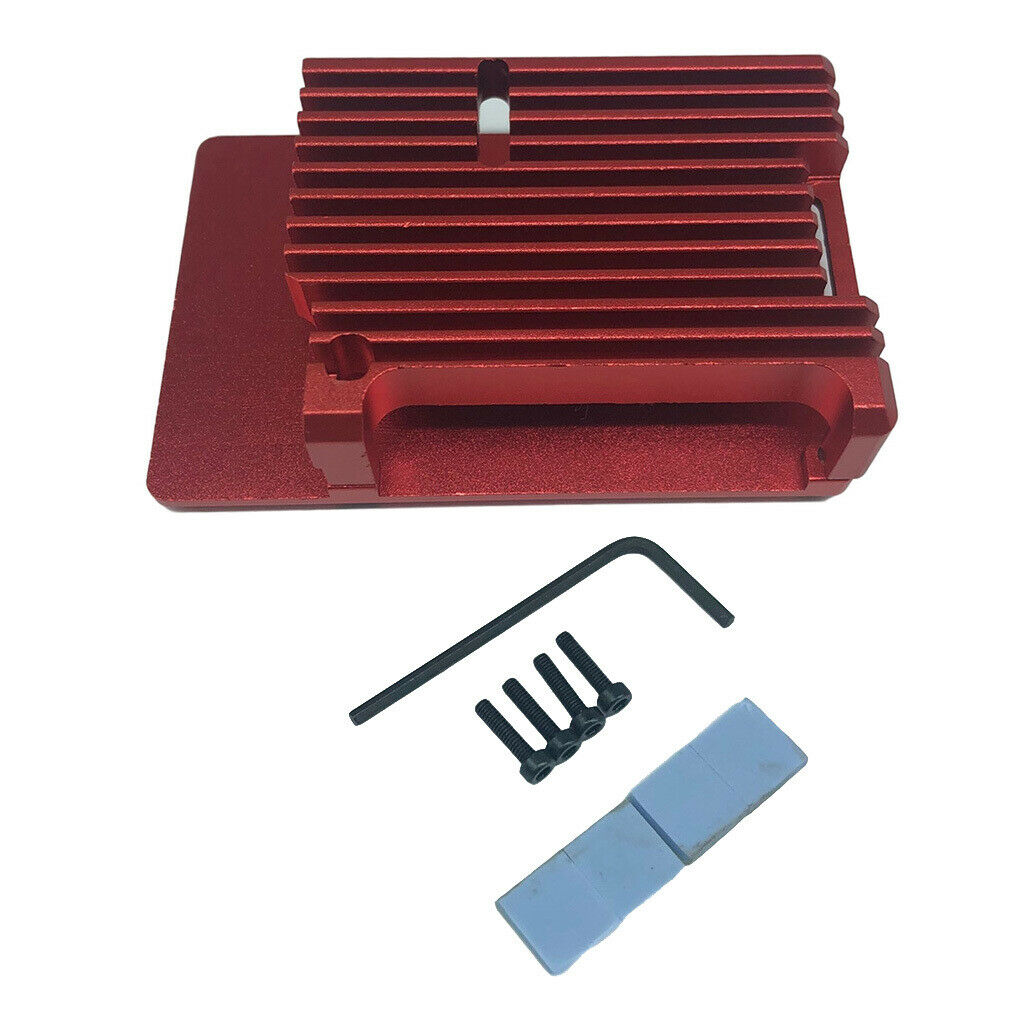 Precise For Raspberry Pi 4B Case Shell Box Enclosure Installable Aluminum