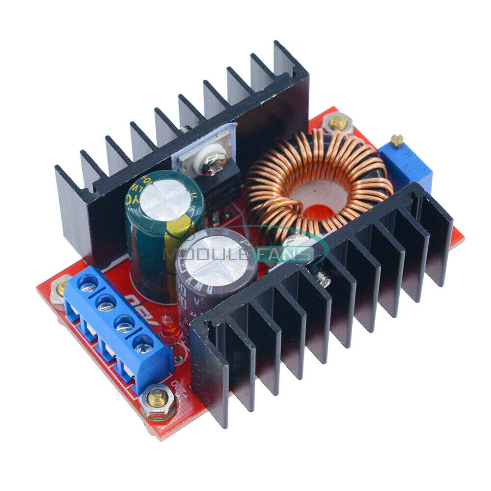 DC-DC Converter 100W Boost Power Supply Module 10-32V Step up to 60-97V Voltage
