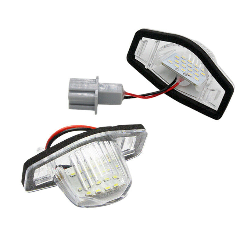 2x Error Free Led License Plate Light Lamp For  Crv Fit Jazz Crosstour OdysseyC2