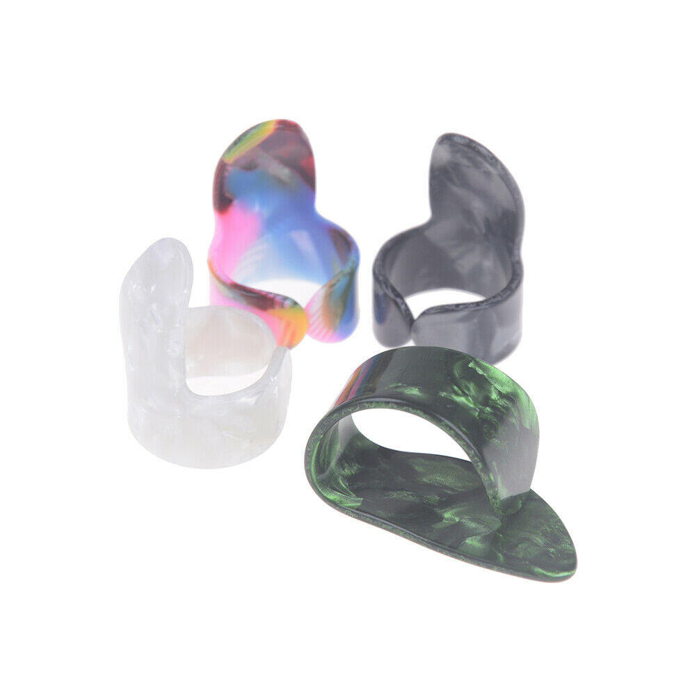 4Pcs/set 1 Thumb + 3 Finger Guitar picks for acoustic electric bass guita.l8