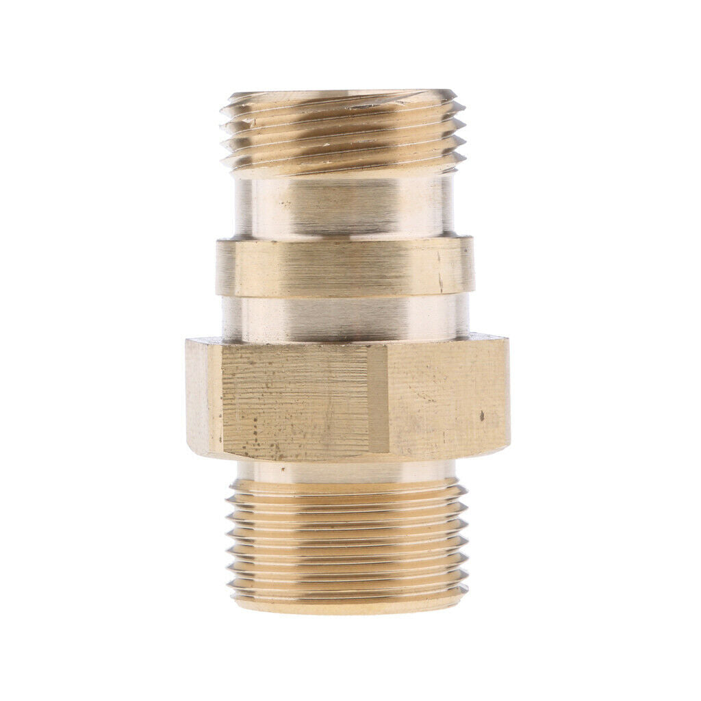 Pressure Washer Connector 22mm Male to 22mm Male Brass Coupling High Quality,